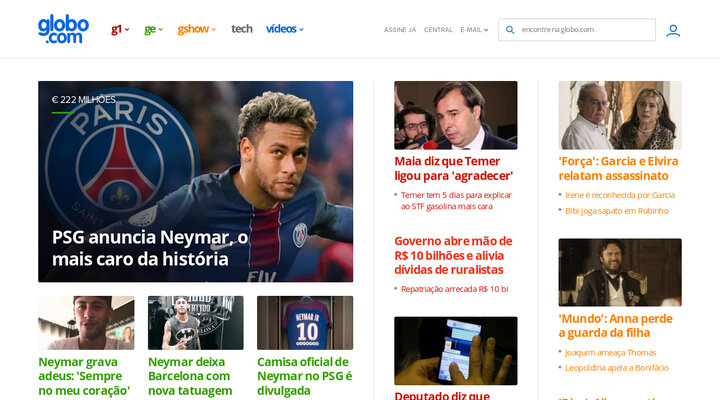 globo com absolutamente tudo